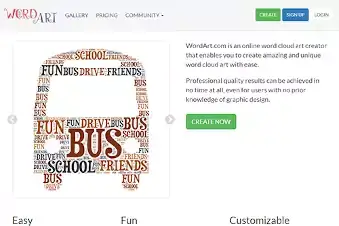 Wordart.com: tvorba obrázků z textu